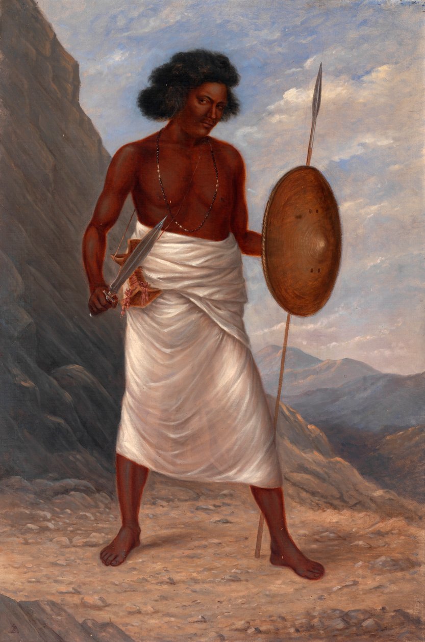 Somalisk sinn, ca. 1893. av Antonio Zeno Shindler