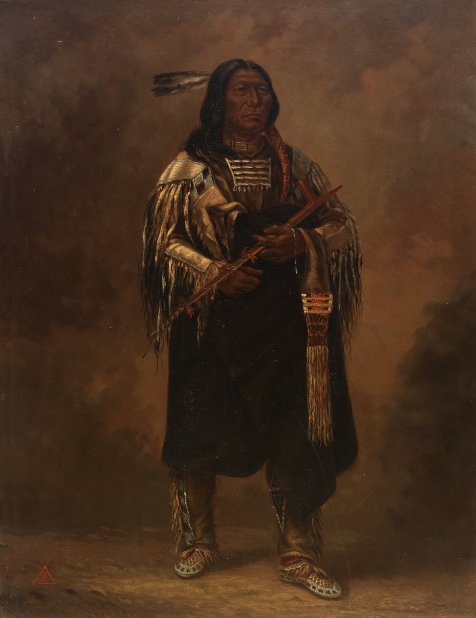Tatanka Buffalo, ca. 1887. av Antonio Zeno Shindler