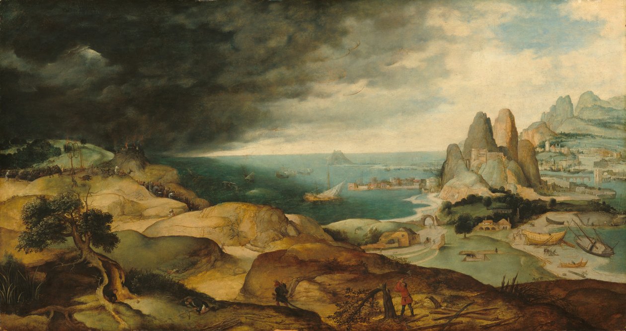 Martyrdommen til Saint Catherine av Antwerp 16th Century