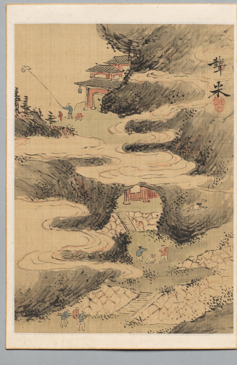 Barn av Aoki Mokubei