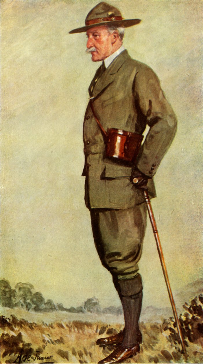 Lord Baden-Powell, 1911, 1944. av Ape Junior