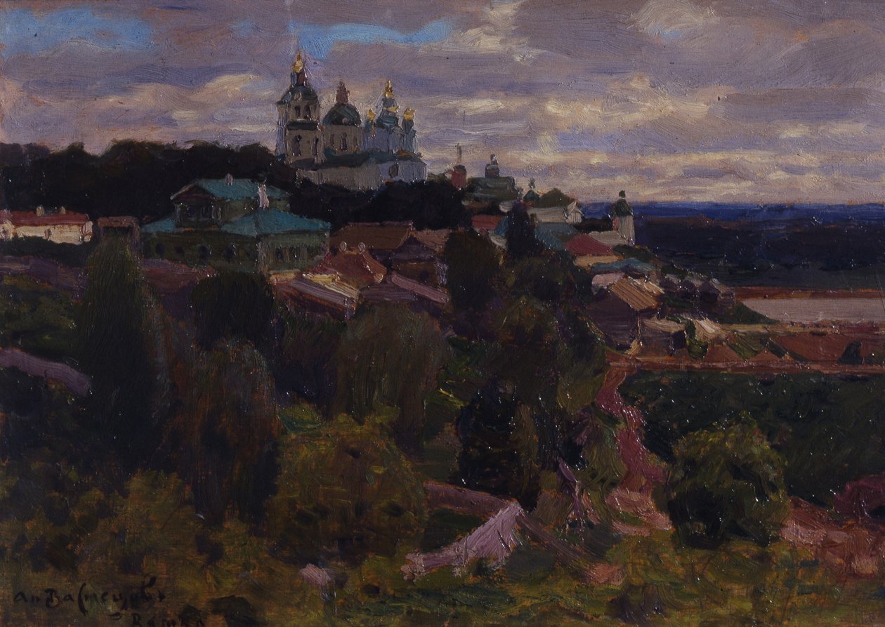 Katedralen i Vyatka, 1916 av Apollinari Mikhailovich Vasnetsov