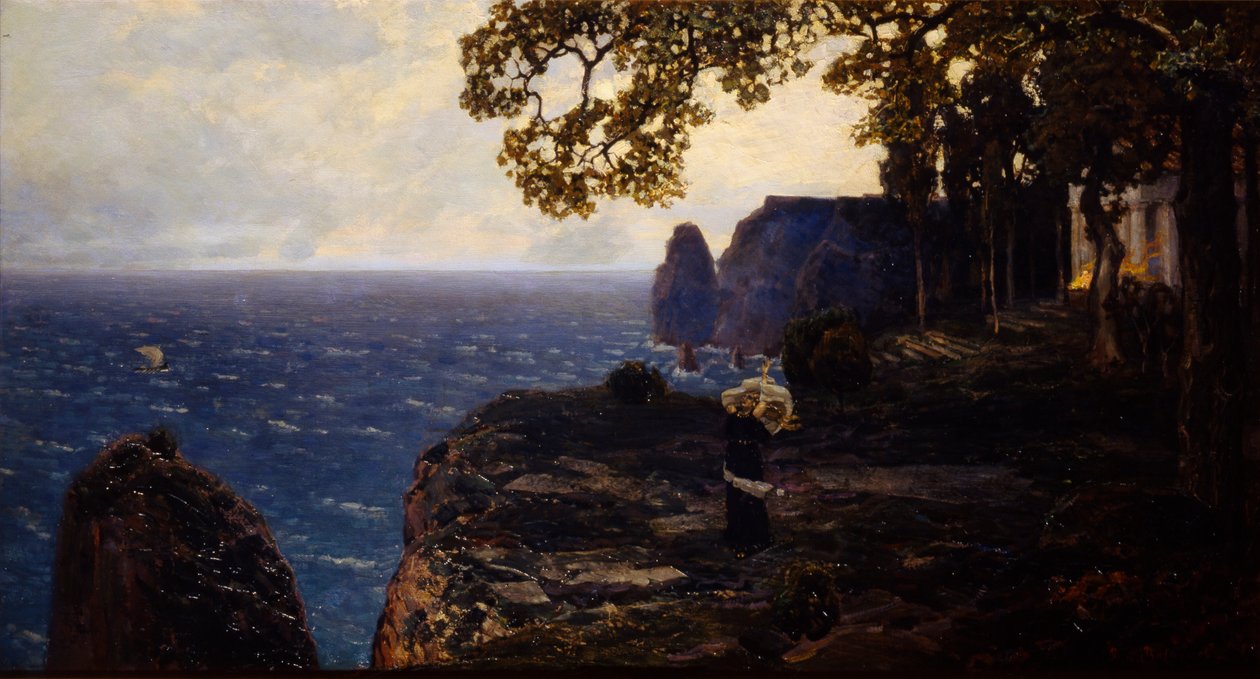 Iphigenia i Tauris, 1889-1890 av Apollinari Mikhailovich Vasnetsov