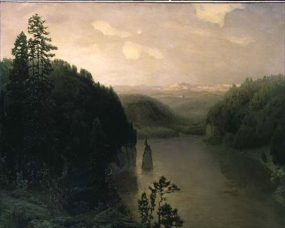 Gornoye-sjøen i Ural av Apollinari Mikhailovich Vasnetsov