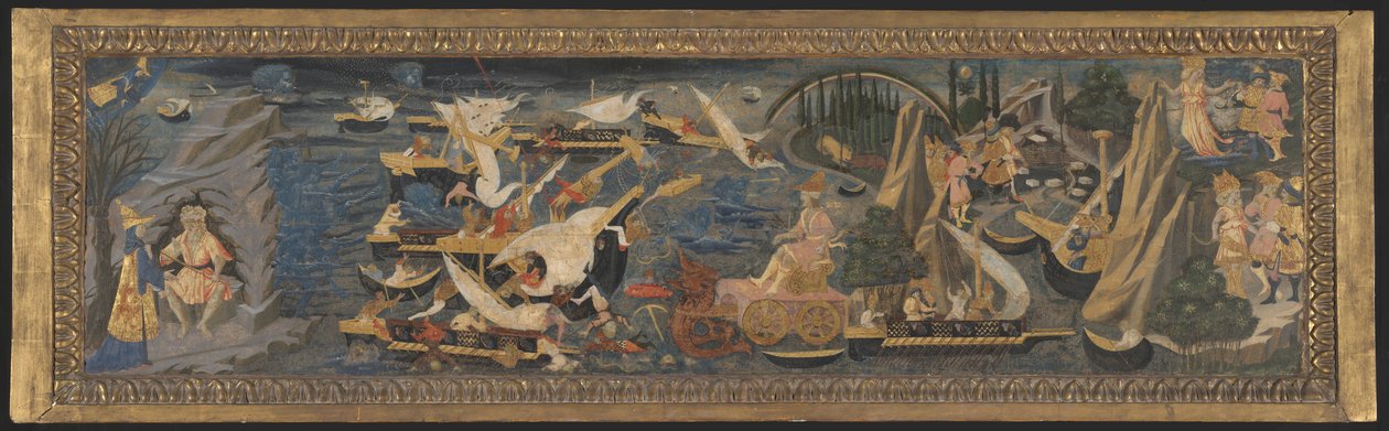 Forliset av Aeneas av Apollonio di Giovanni