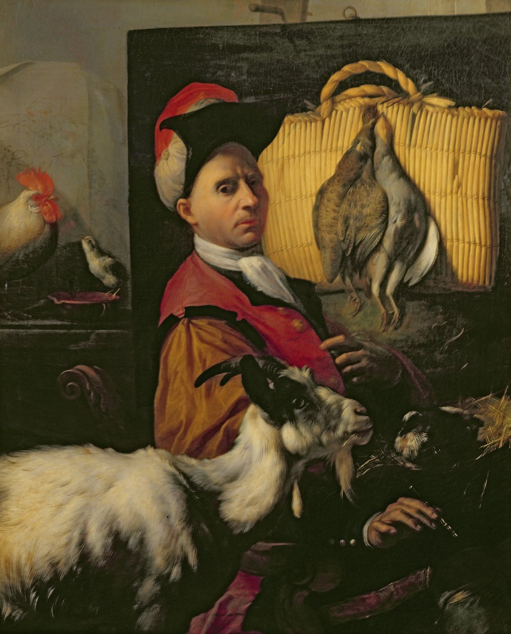 Selvportrett, ca. 1713 av Arcangelo Resani