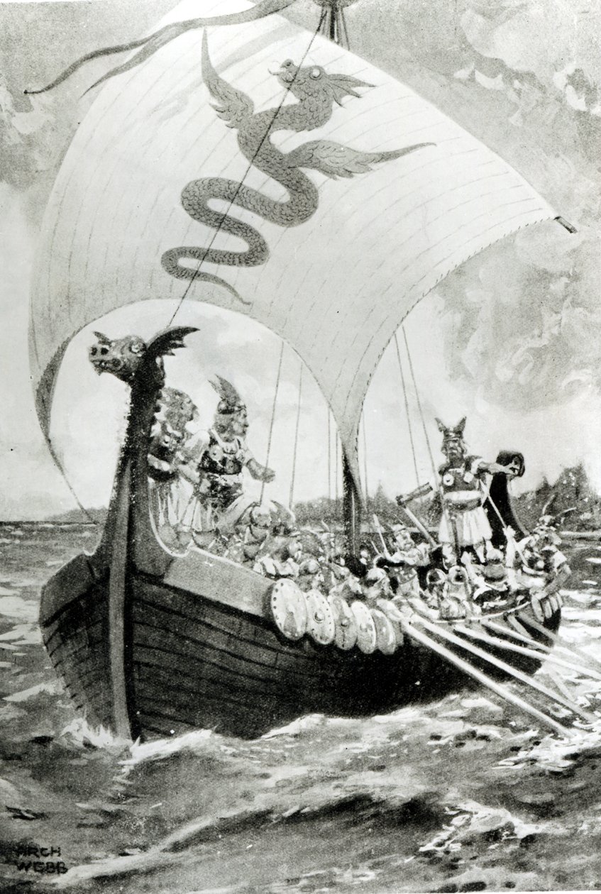 Viking Raiders av Archibald Webb