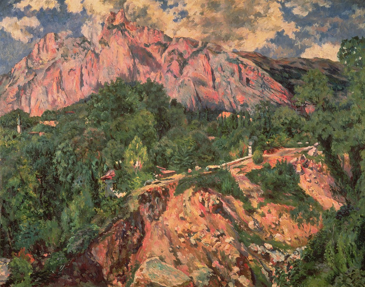 Mt. Ai-Petri, 1926 av Aristarkh Vasilievic Lentulov