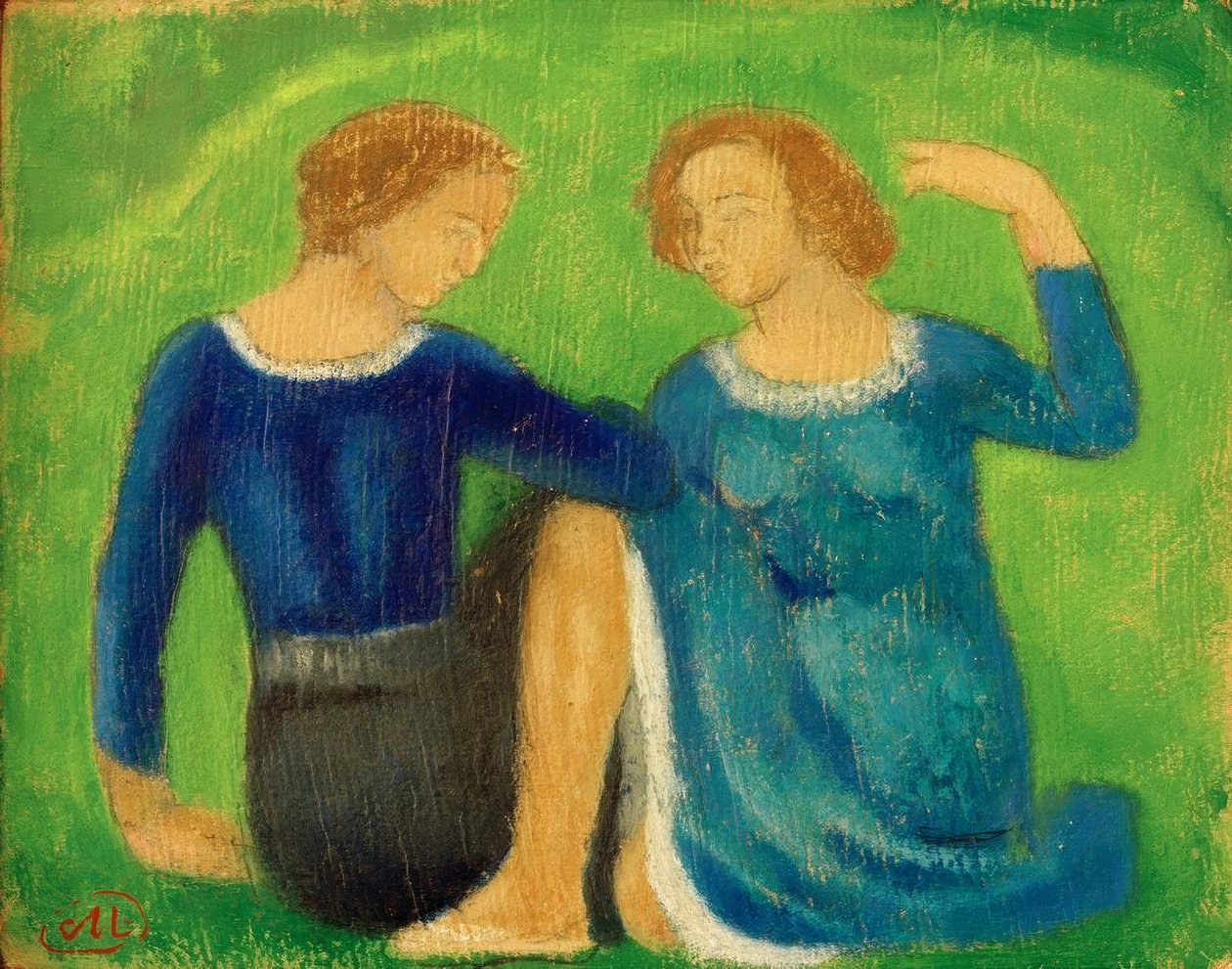 Les deux soeurs (De to søstrene) av Aristide Maillol