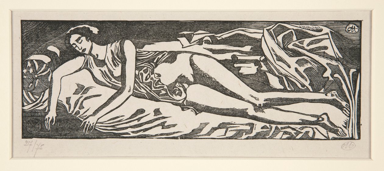 Liggende kvinne av Aristide Maillol