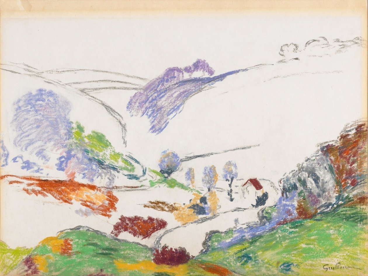 LANDSKAPET AV SKAPET av Jean Baptiste Armand Guillaumin