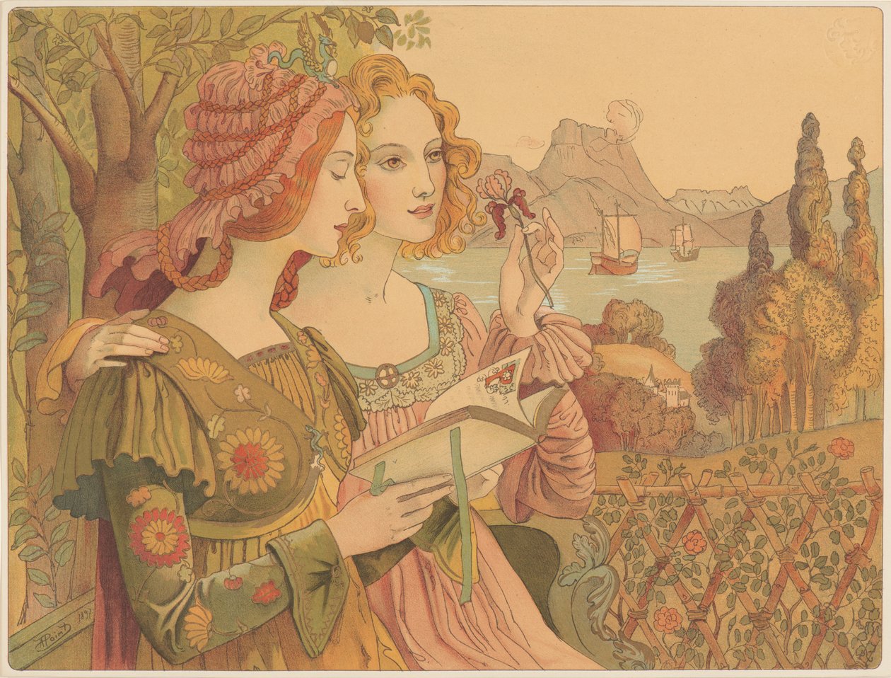 Golden Legend, 1897. av Armand Point
