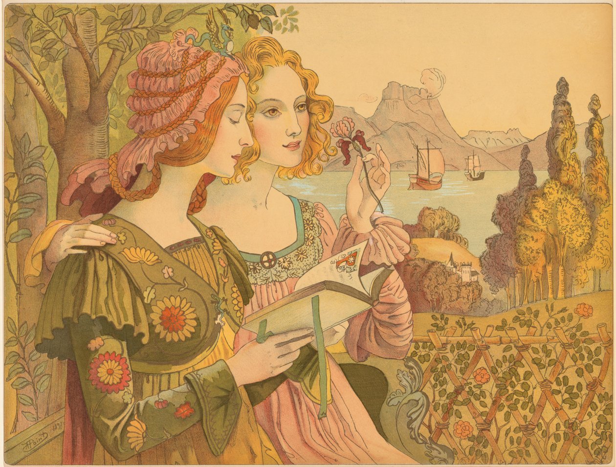 The Golden Legend Legend Doree, 1897. av Armand Point