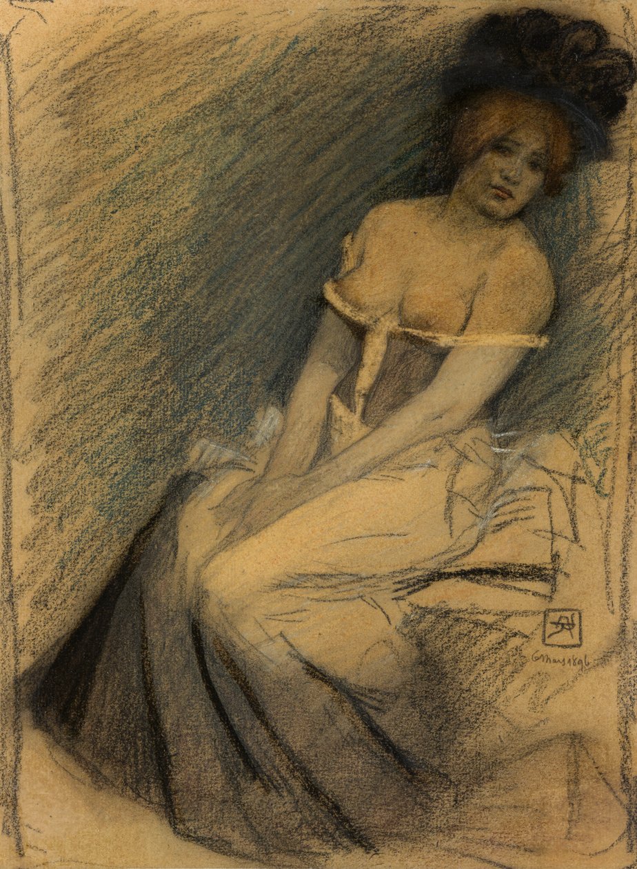 Venter, 1896. av Armand Rassenfosse