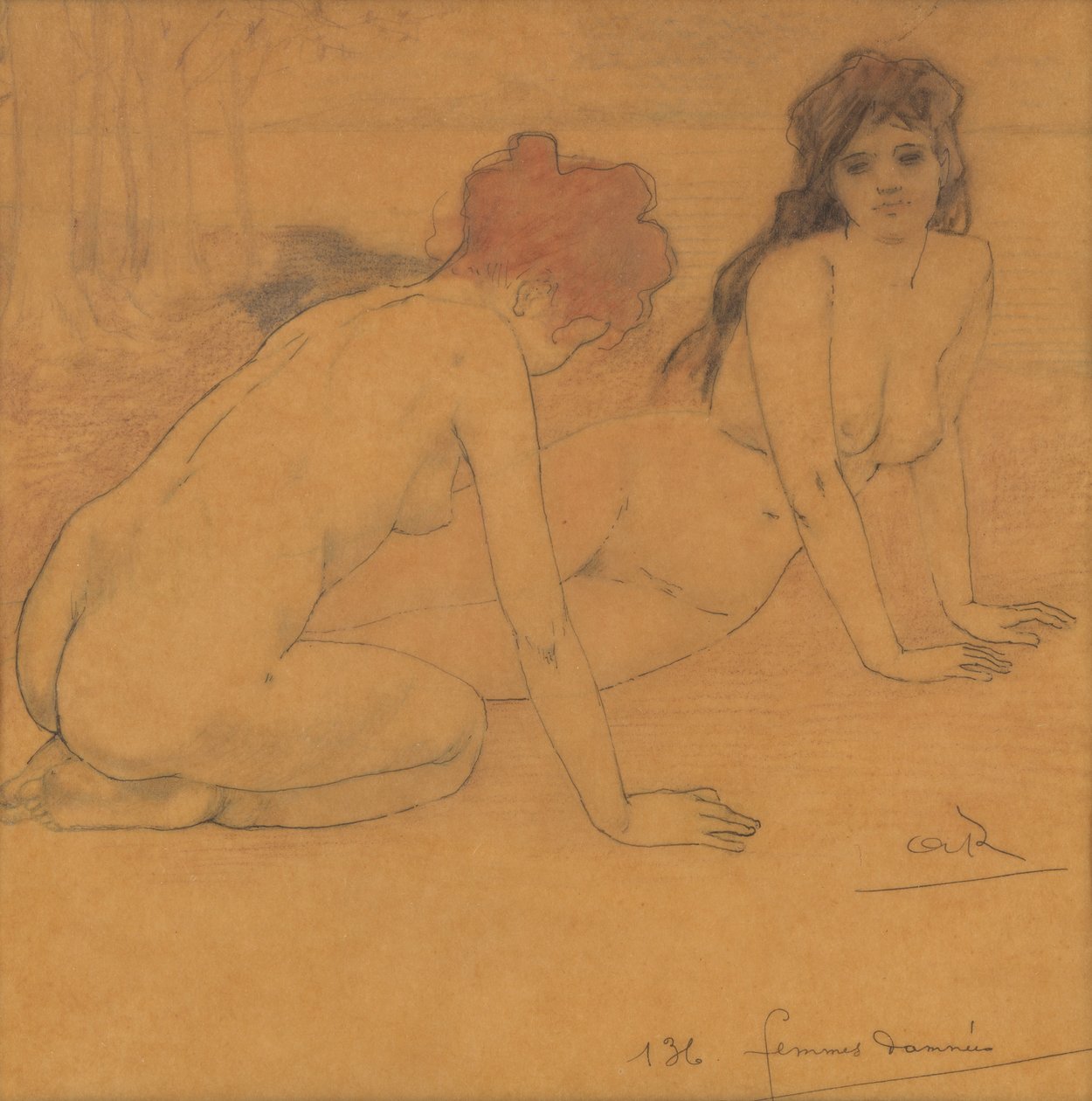 Fordømte kvinner Fordømte kvinner, 1899. av Armand Rassenfosse
