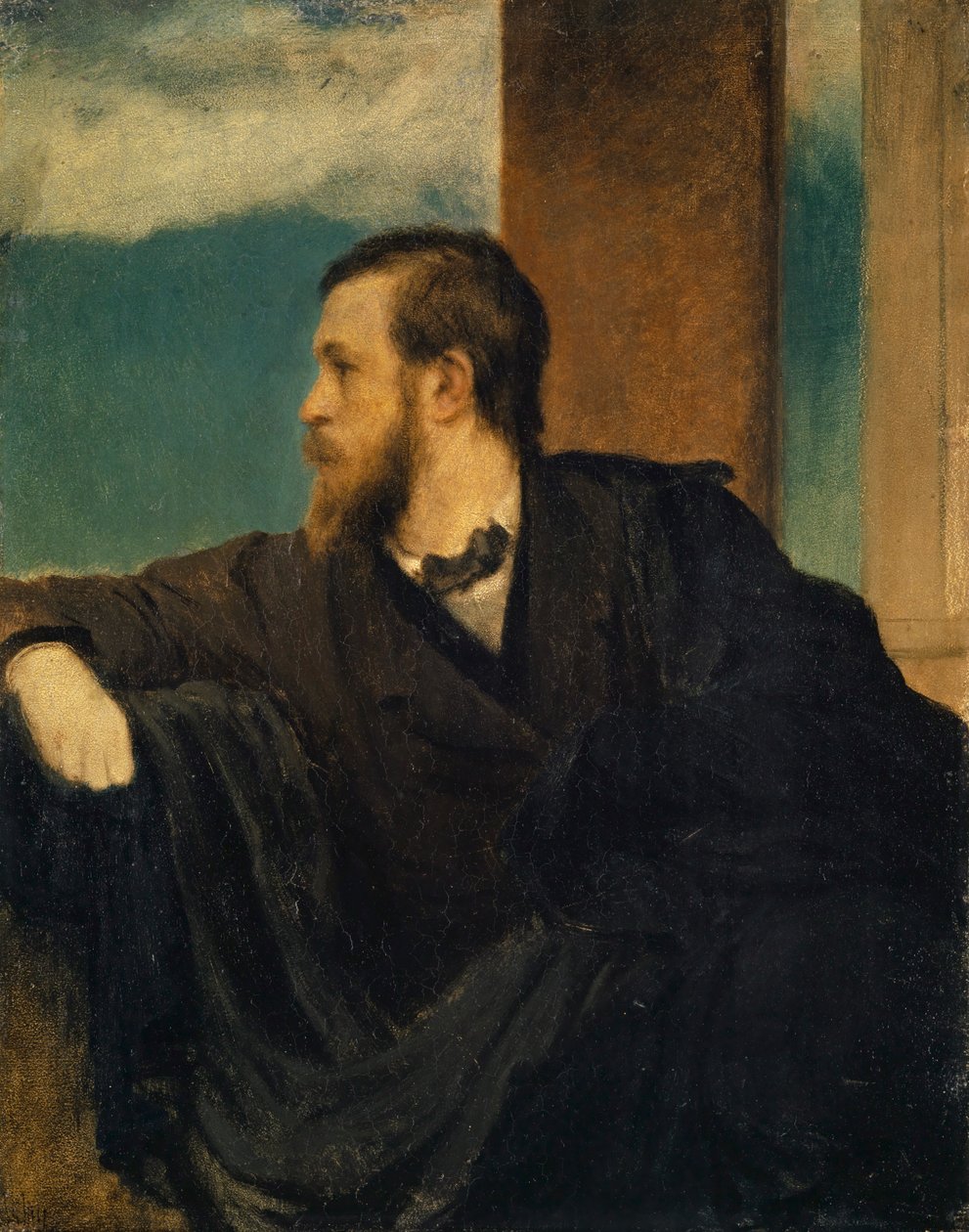 Selvportrett av Arnold Böcklin