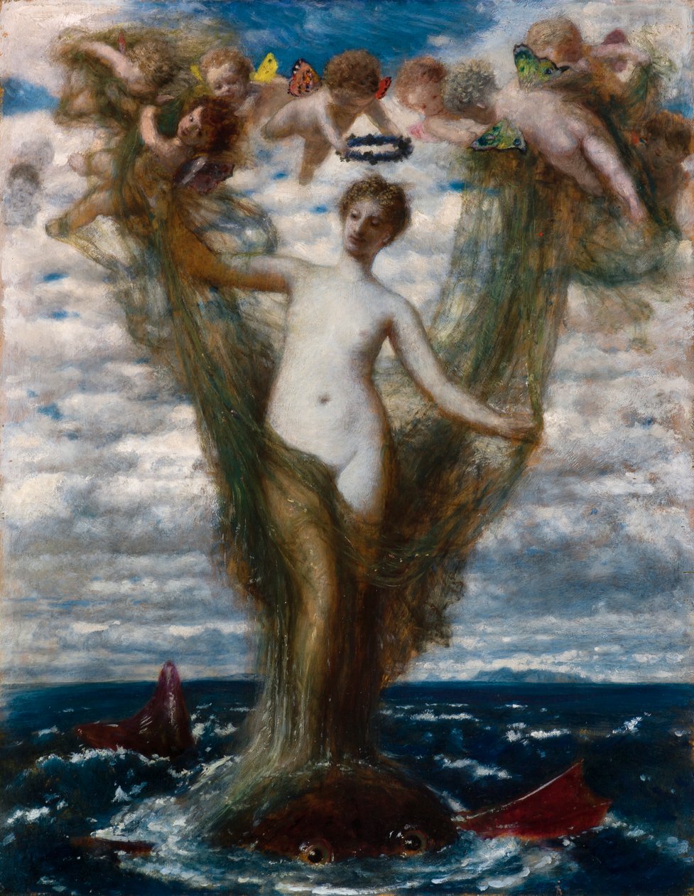 Venus Anadyomene av Arnold Böcklin