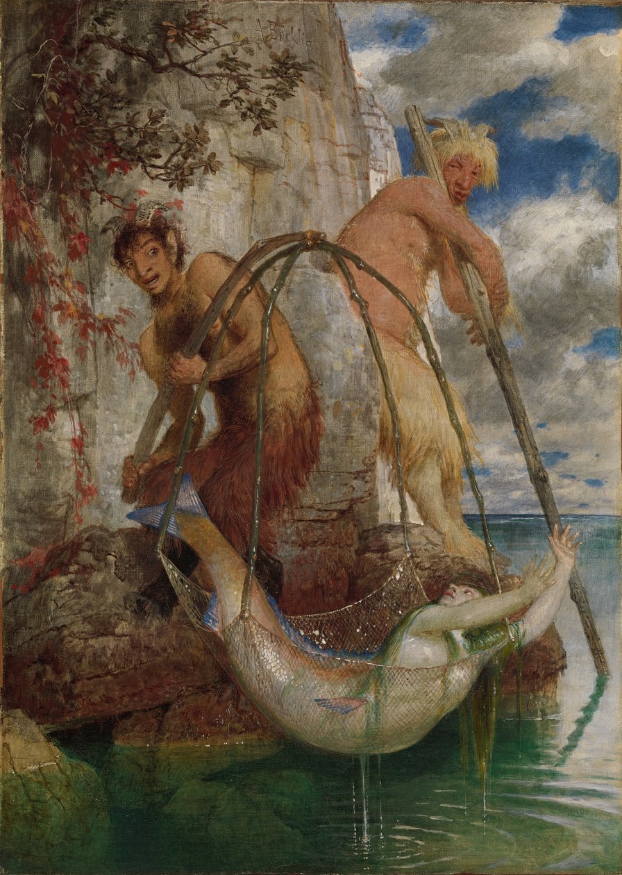 To fiskeplater av Arnold Böcklin