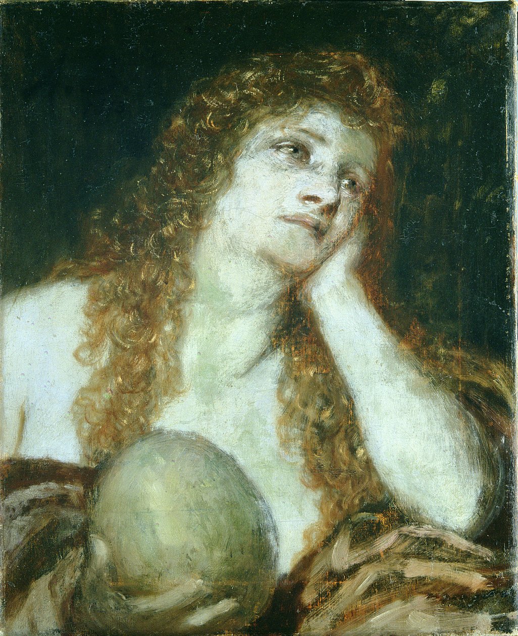 Den angrende Maria Magdalena, 1873 av Arnold Böcklin