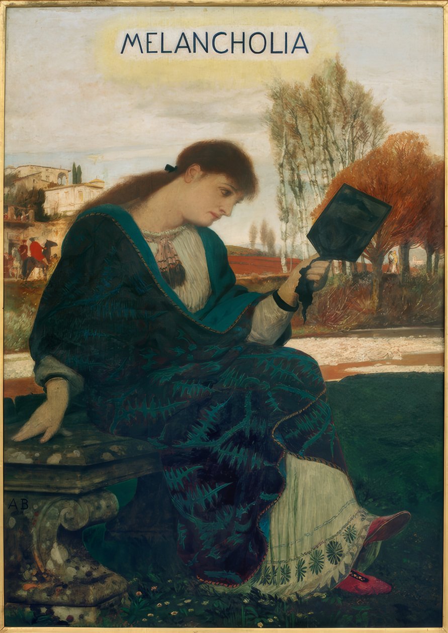 A. Böcklin, Melancholia av Arnold Böcklin