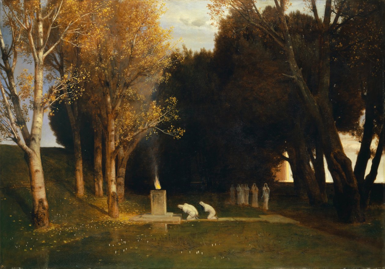 Hellig lund av Arnold Böcklin