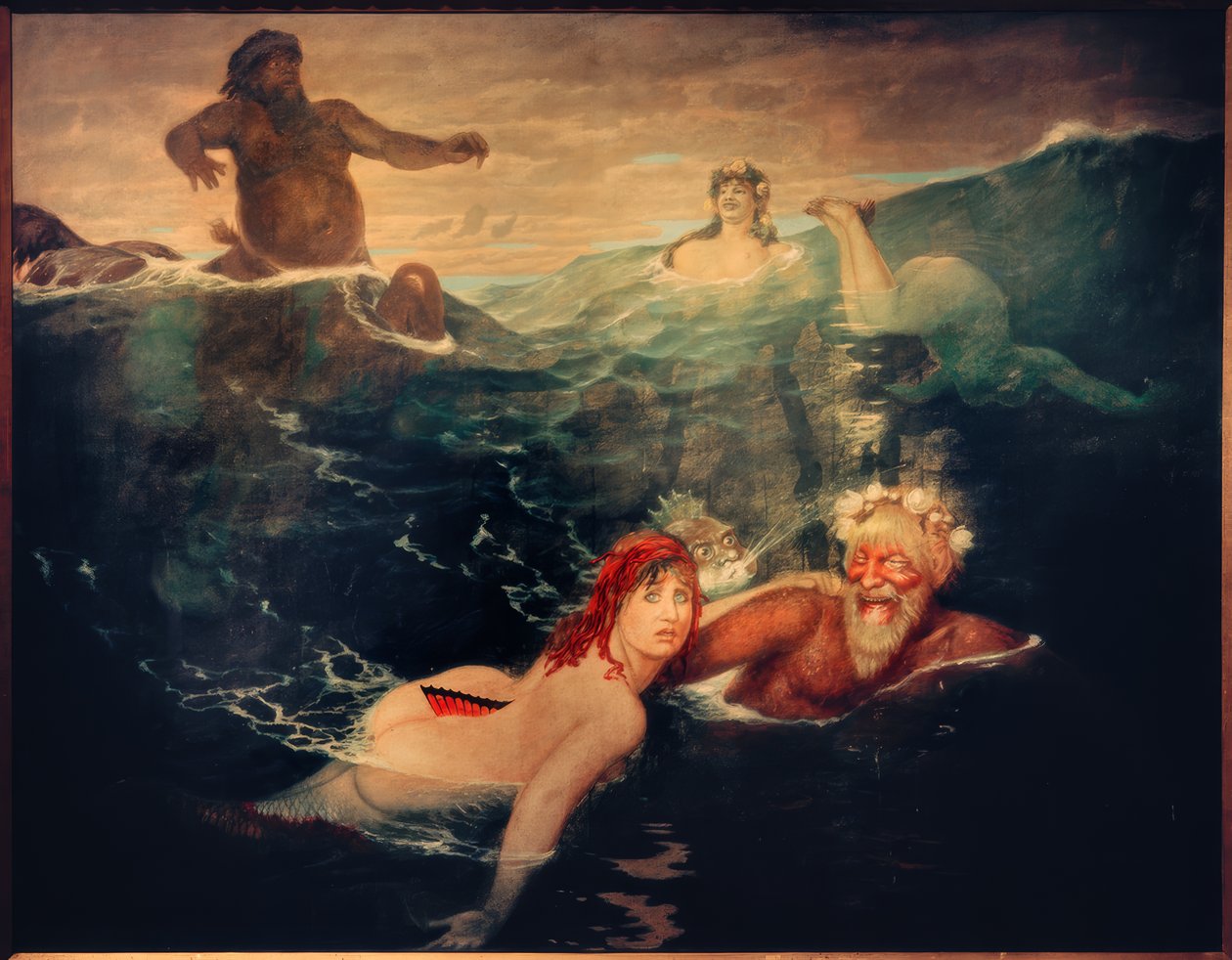 I bølgenes spill av Arnold Böcklin