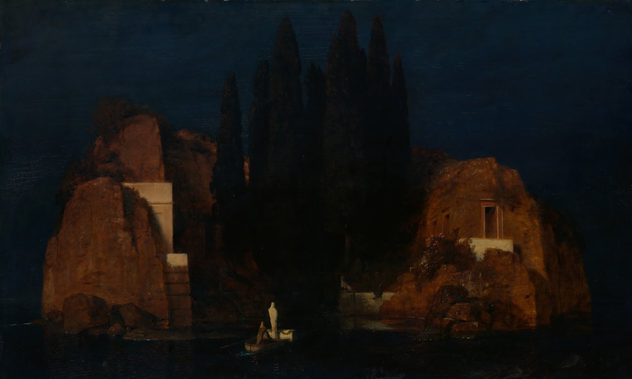 Island of the Dead, 1880. av Arnold Böcklin