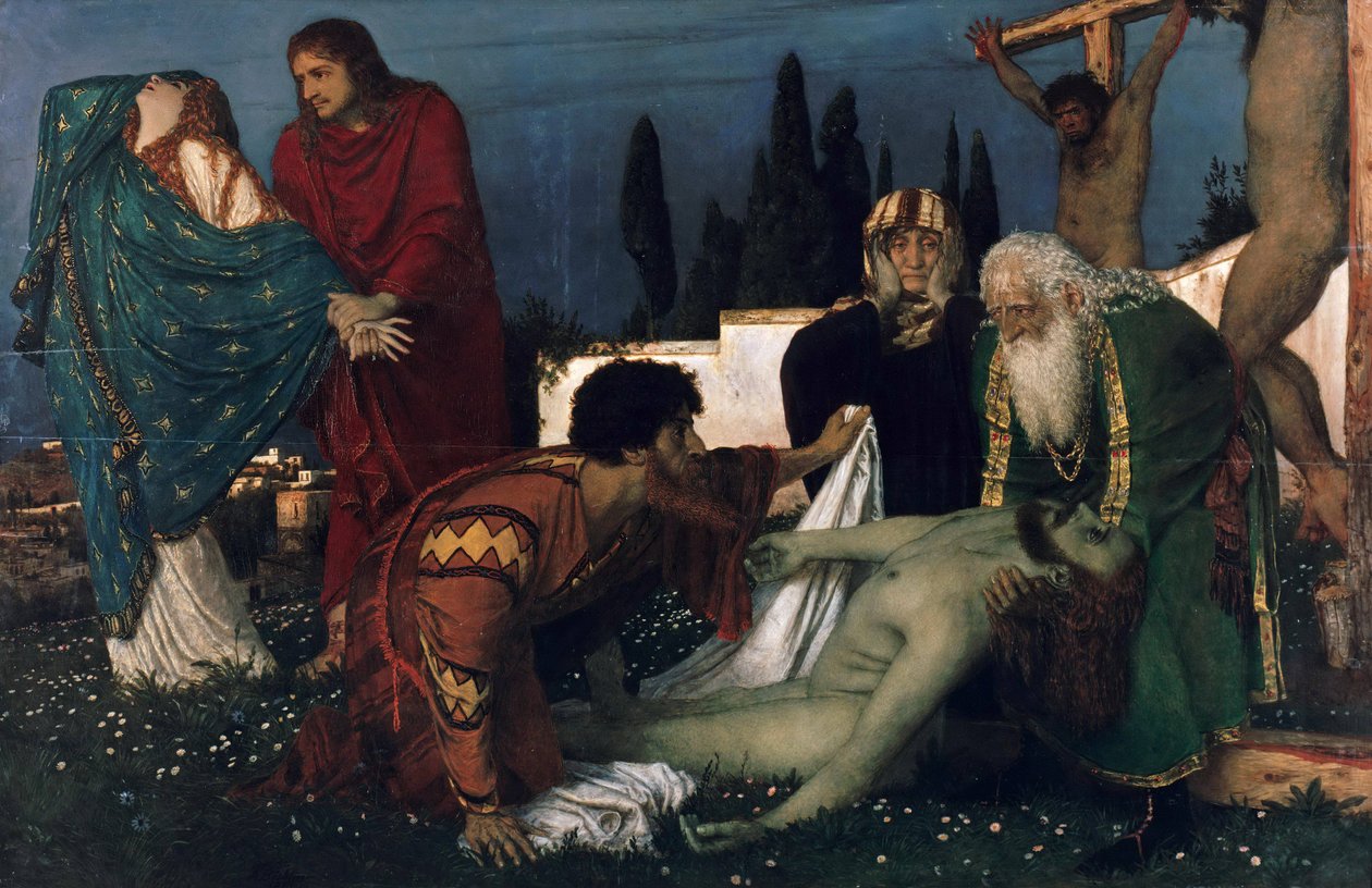 Deponeringen av Arnold Böcklin