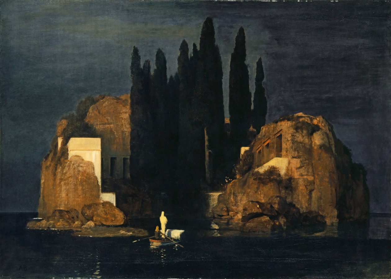 De dødes øy av Arnold Böcklin