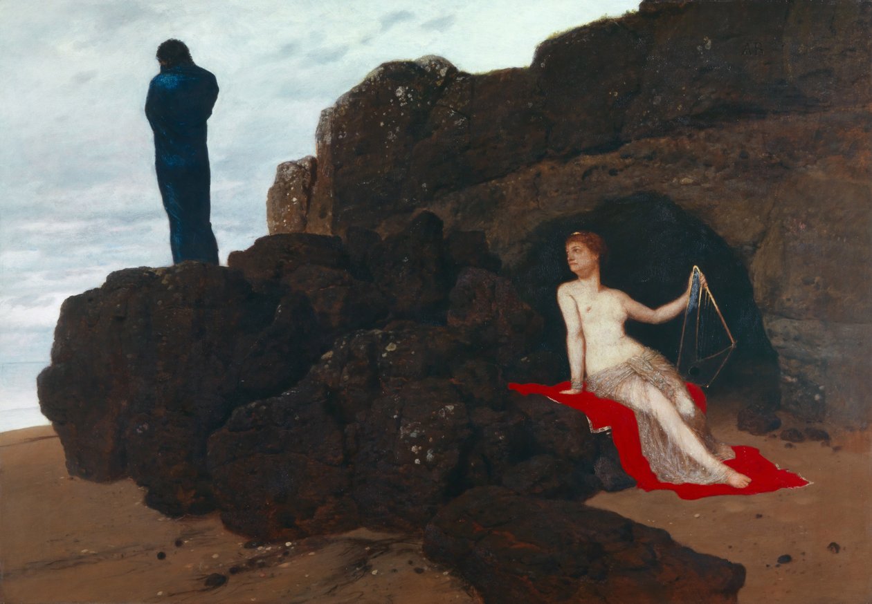 Ulysses og Calypso, 1882. av Arnold Böcklin