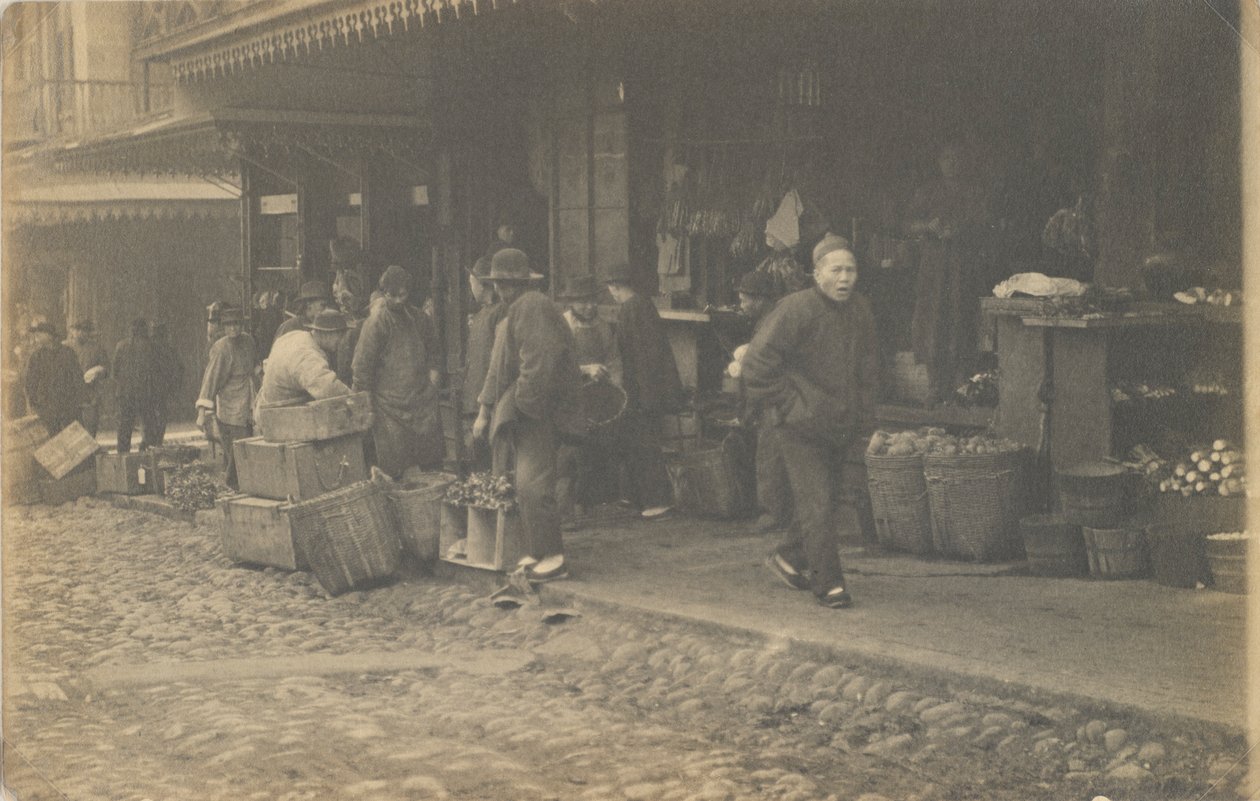 Morgenmarkedet av Arnold Genthe