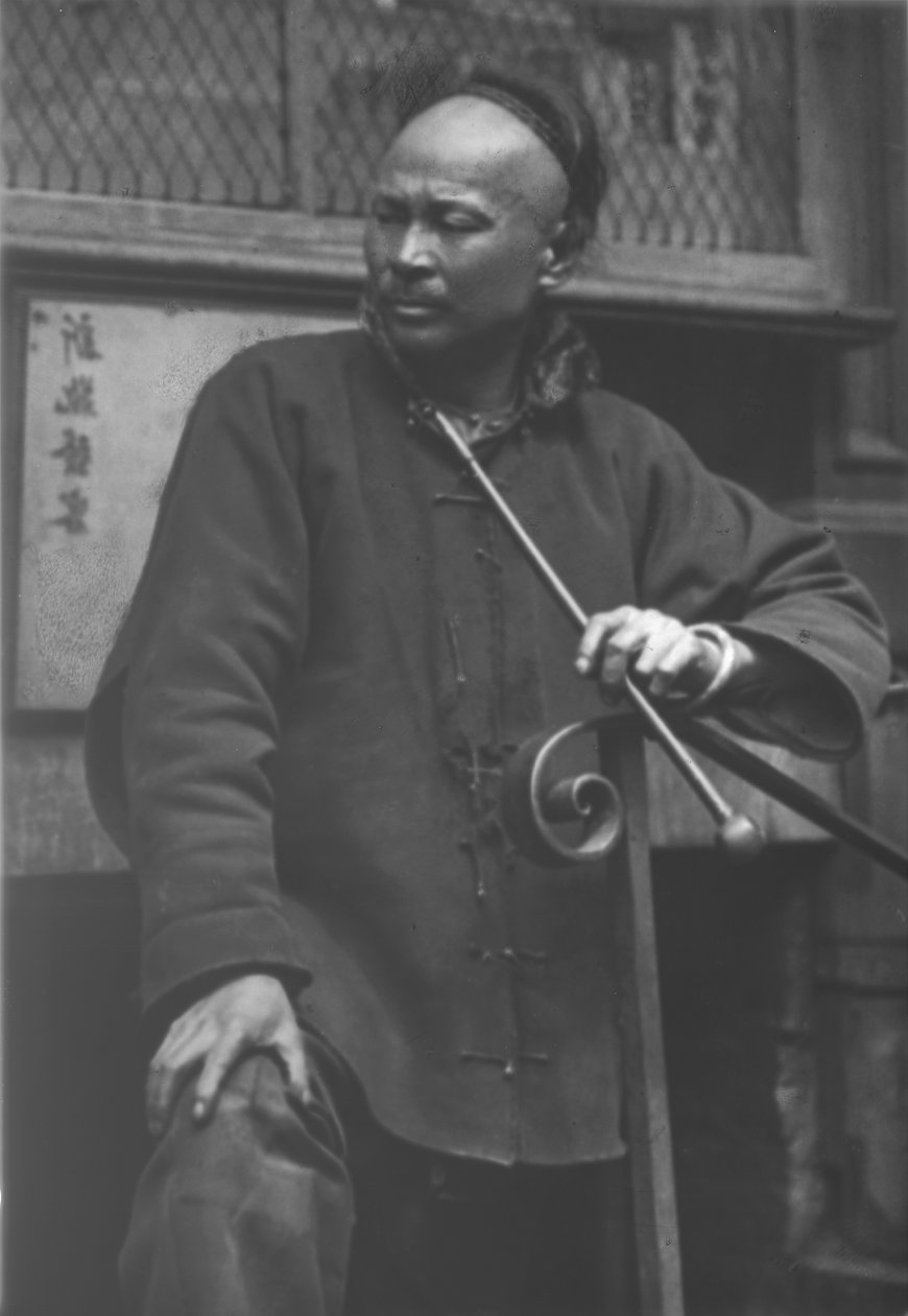 Skomakeren, Chinatown, San Francisco av Arnold Genthe
