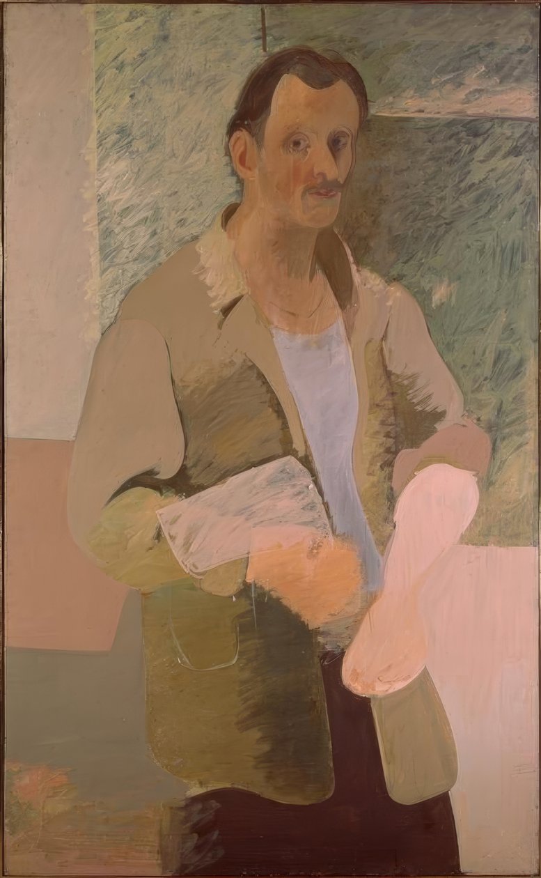 Selvportrett av Arshile Gorky