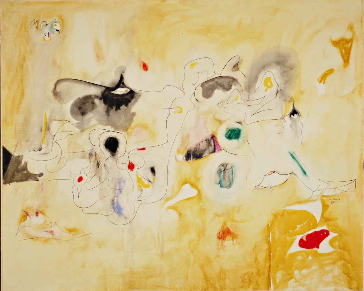 Plogen og sangen av Arshile Gorky