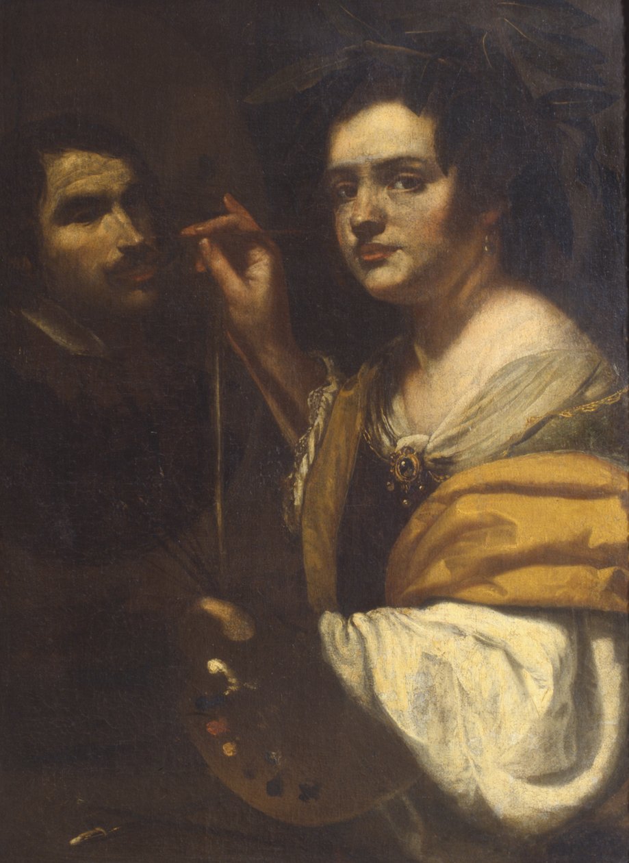 Selvportrett av Artemisia Gentileschi