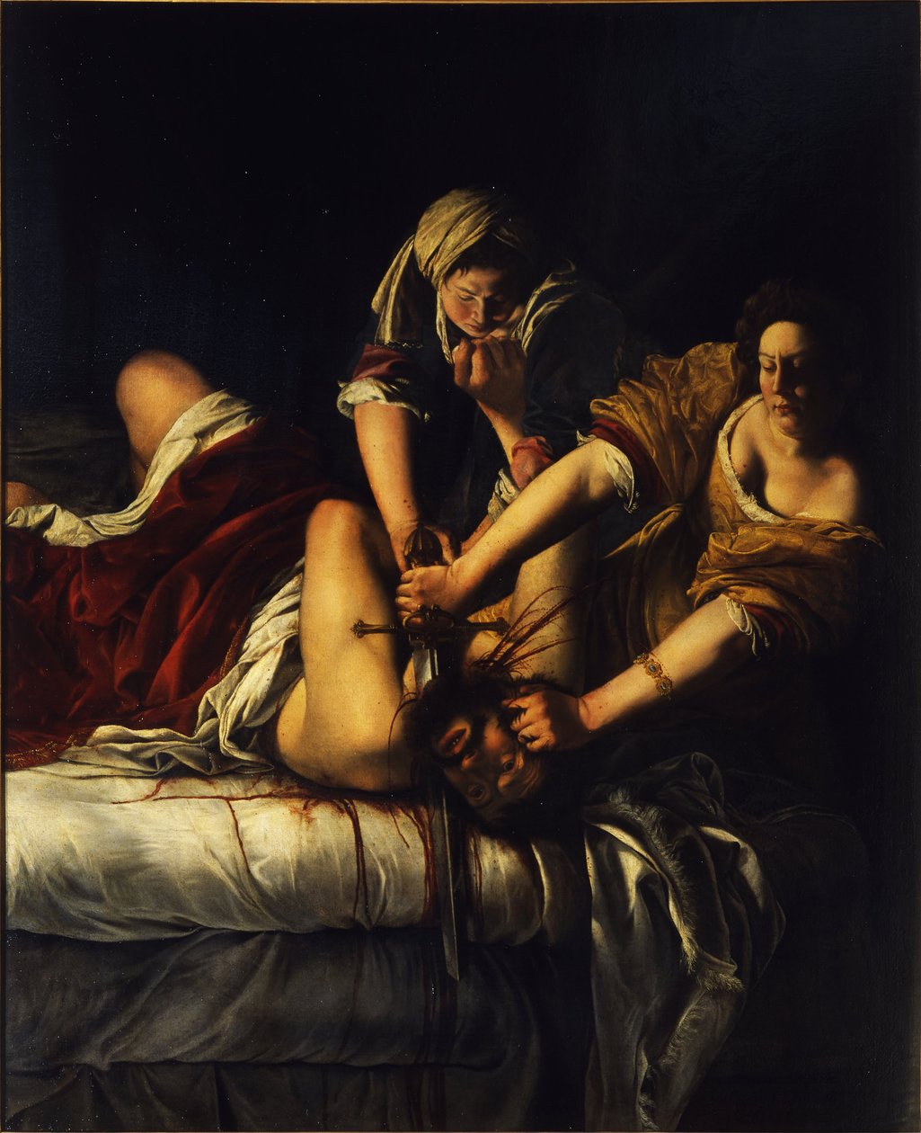 Judith og Holofernes, ca. 1621 av Artemisia Gentileschi