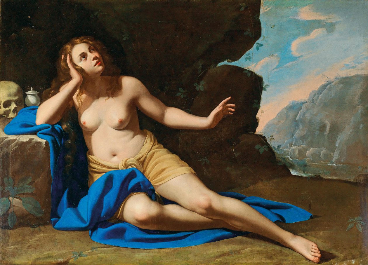 Saint Mary Magdalene in Ecstasy, 1640-årene. av Artemisia Gentileschi