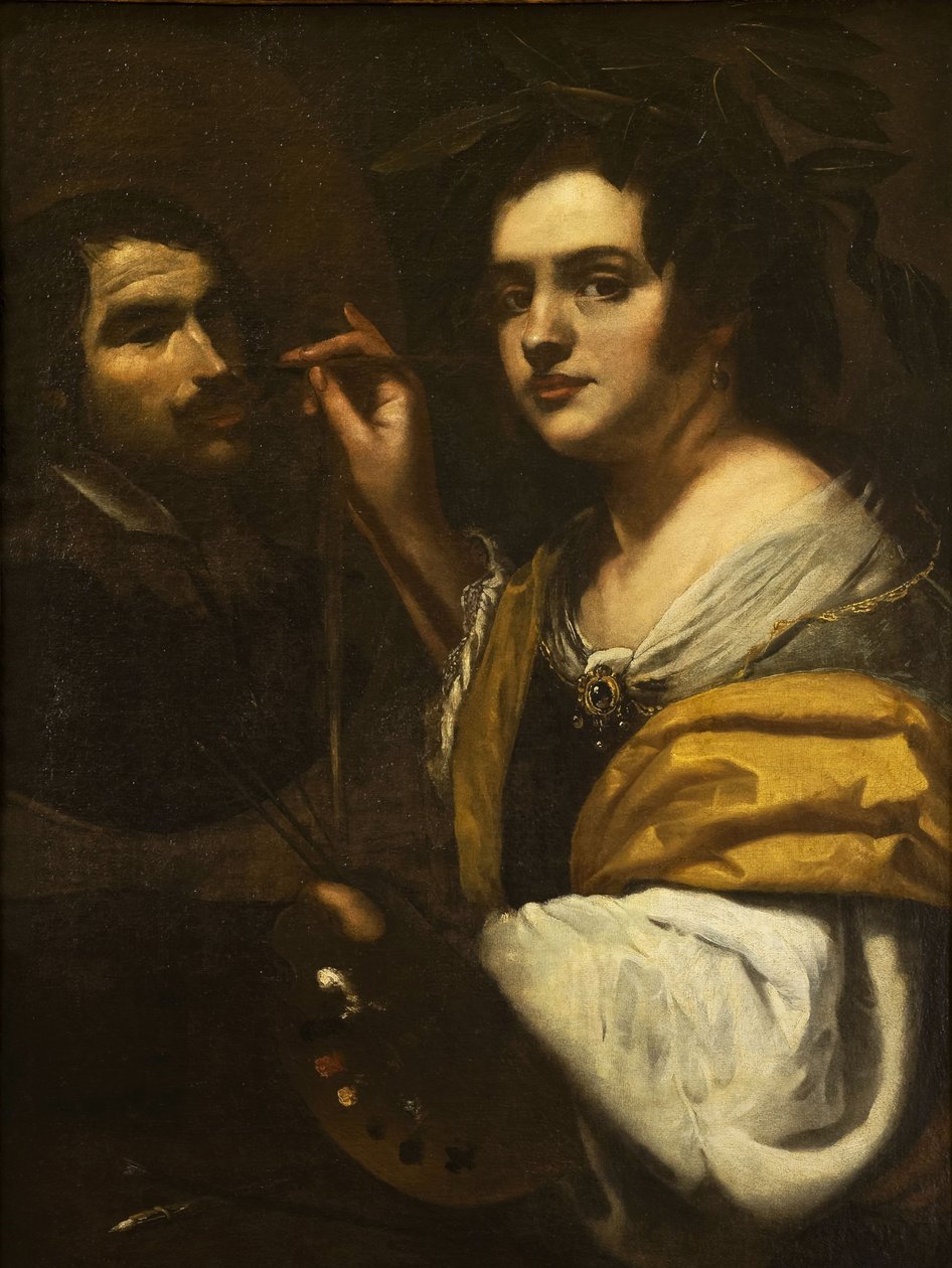 Selvportrett, 1637. av Artemisia Gentileschi