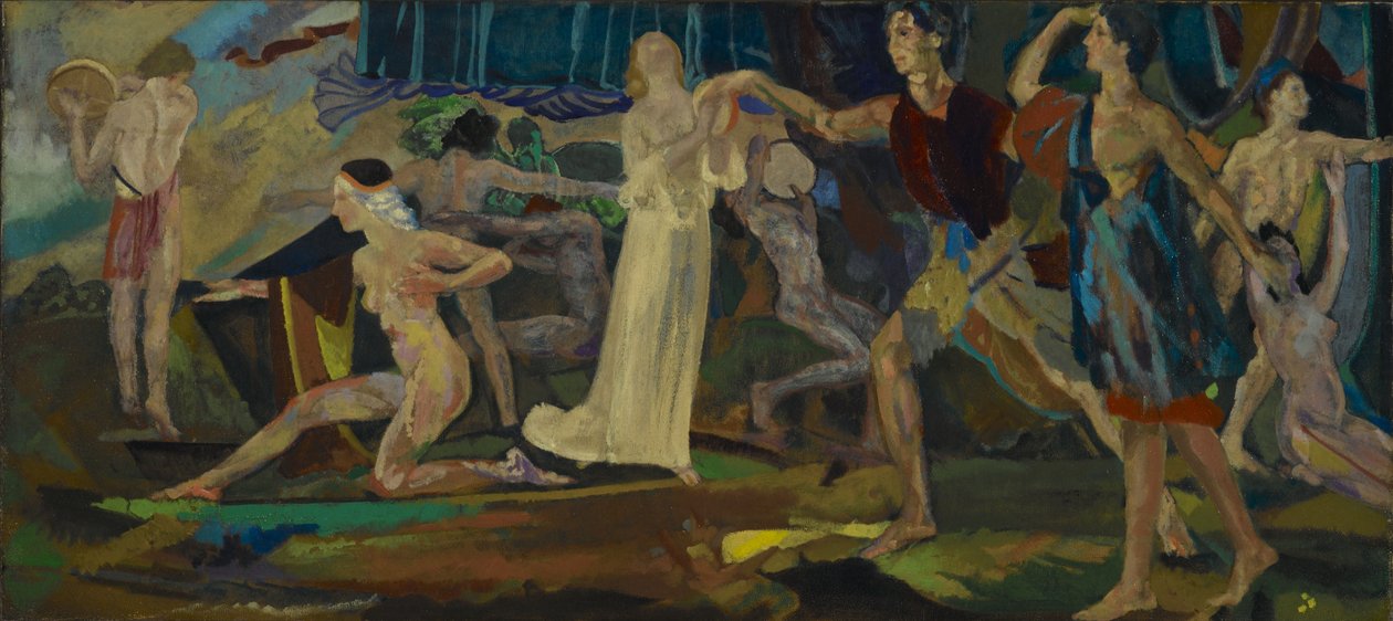 Friskhet hos de sårede av Arthur Bowen Davies