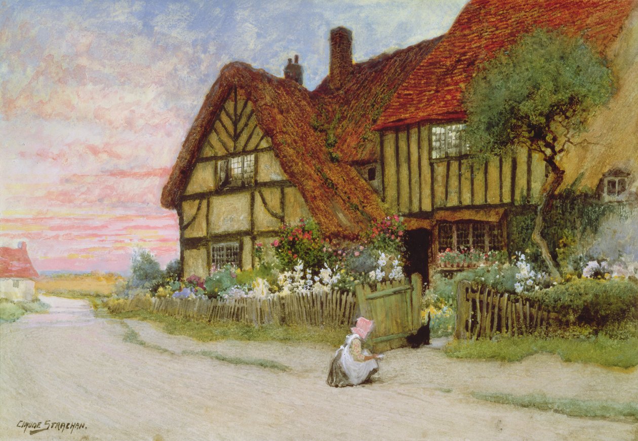 Kveld av Arthur Claude Strachan