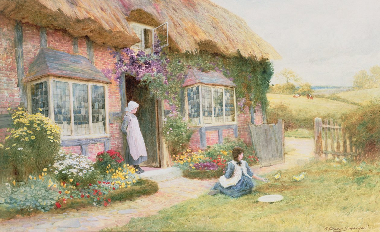 Fredelig ettermiddag av Arthur Claude Strachan
