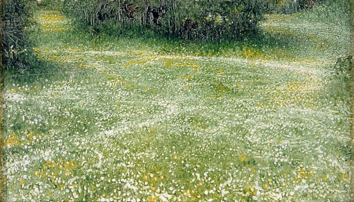 Tusenfryd på Burnhamn: n av Arthur Hacker