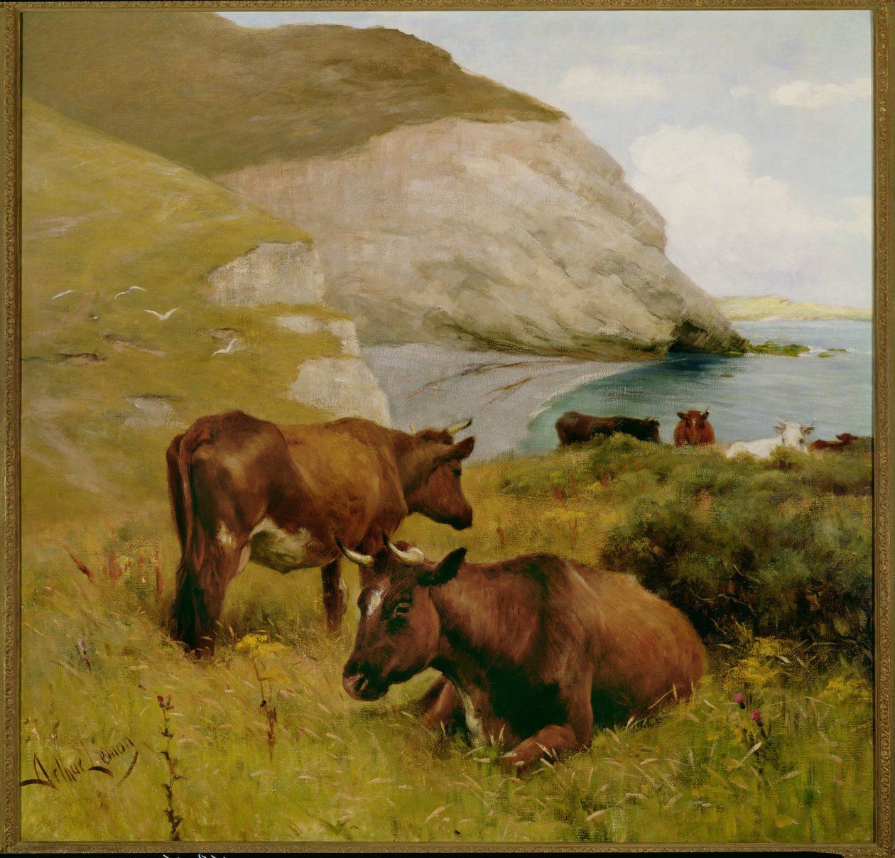 Nær Lizard Point, Cornwall av Arthur Lemon