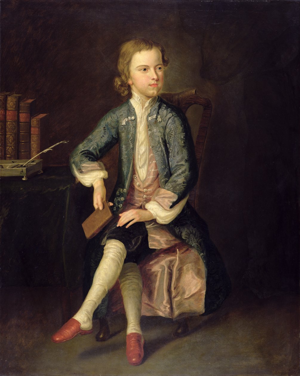 Portrett av Thomas Gray (1716-71) ca. 1731 av Arthur Pond