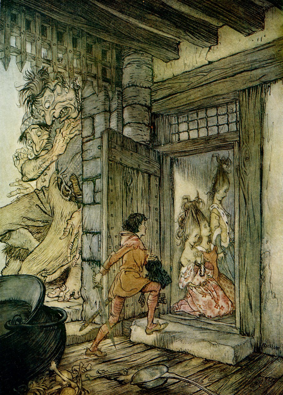 Jack the Giant Killer av Arthur Rackham