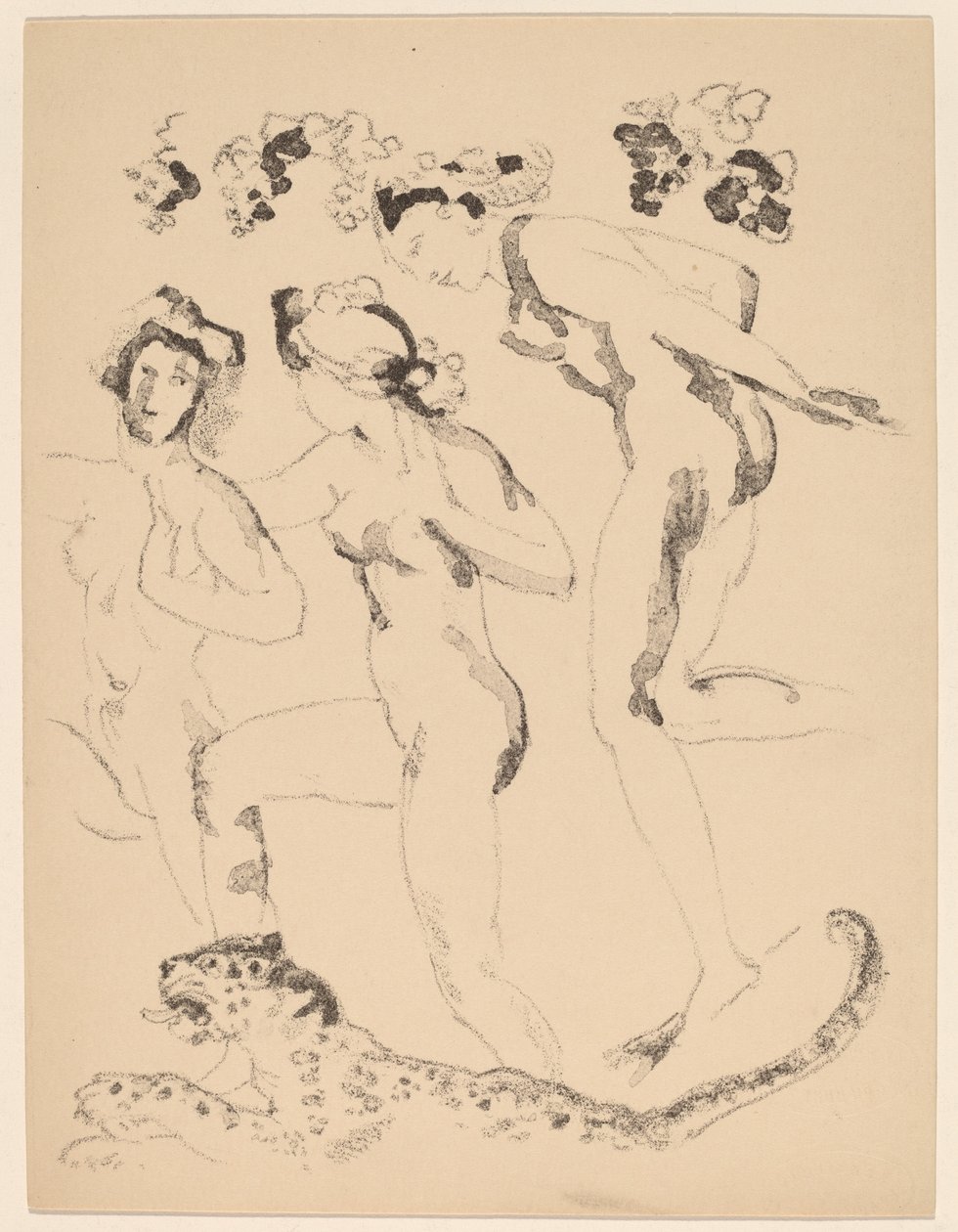 bakchanter av Arthur B. Davies