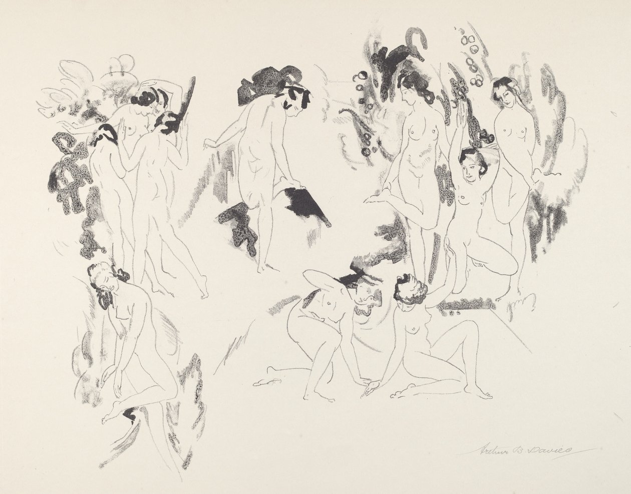 Tilbakefall av Arthur B. Davies