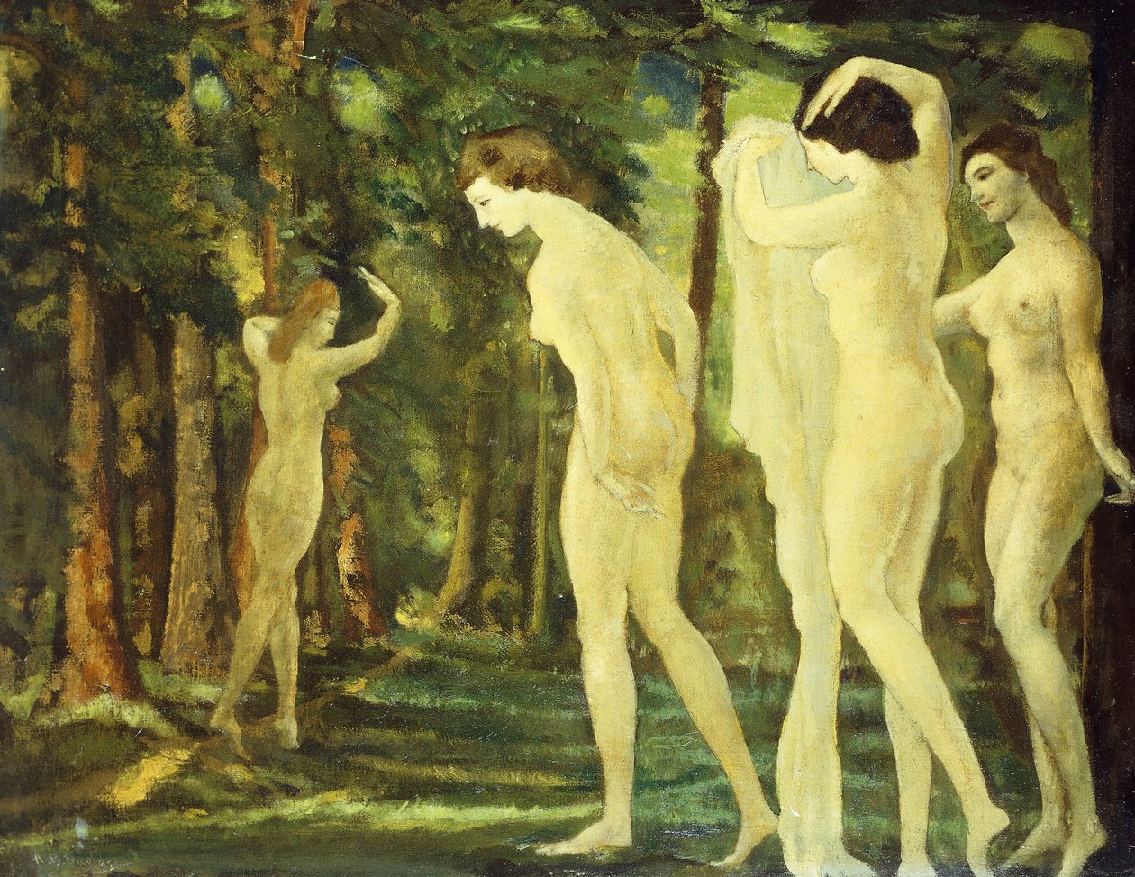 Cloud of Change, av Arthur Bowen Davies