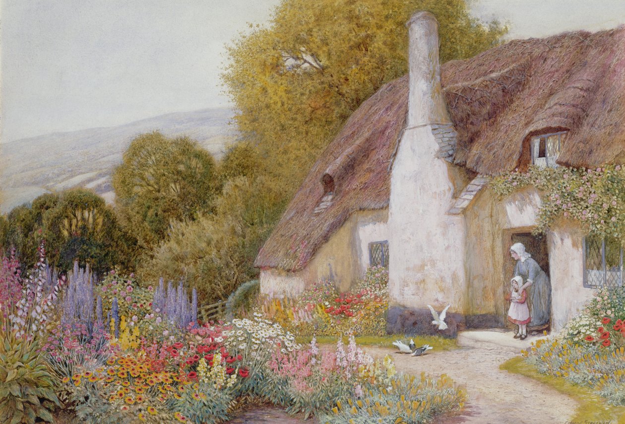 På Dunster av Arthur Claude Strachan