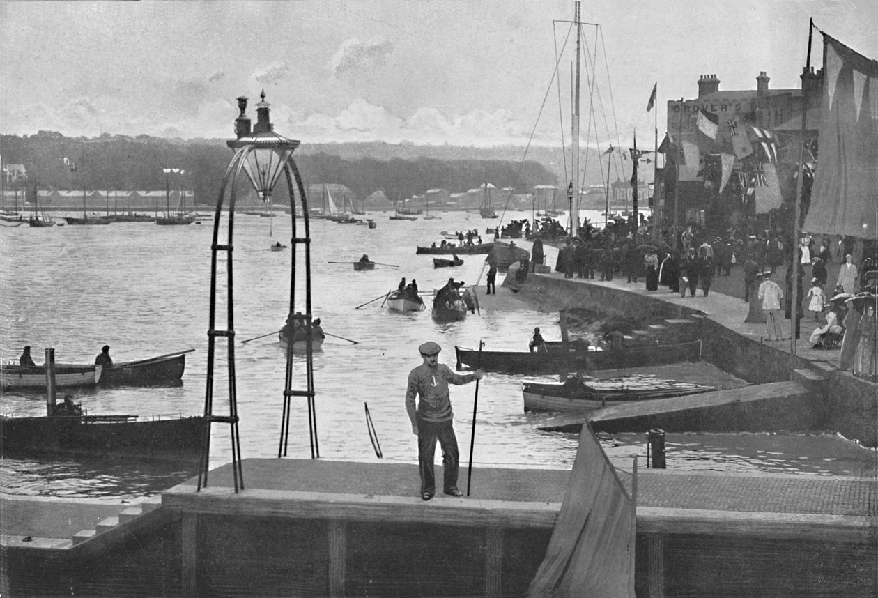 Cowes, c1896. av Arthur Debenham